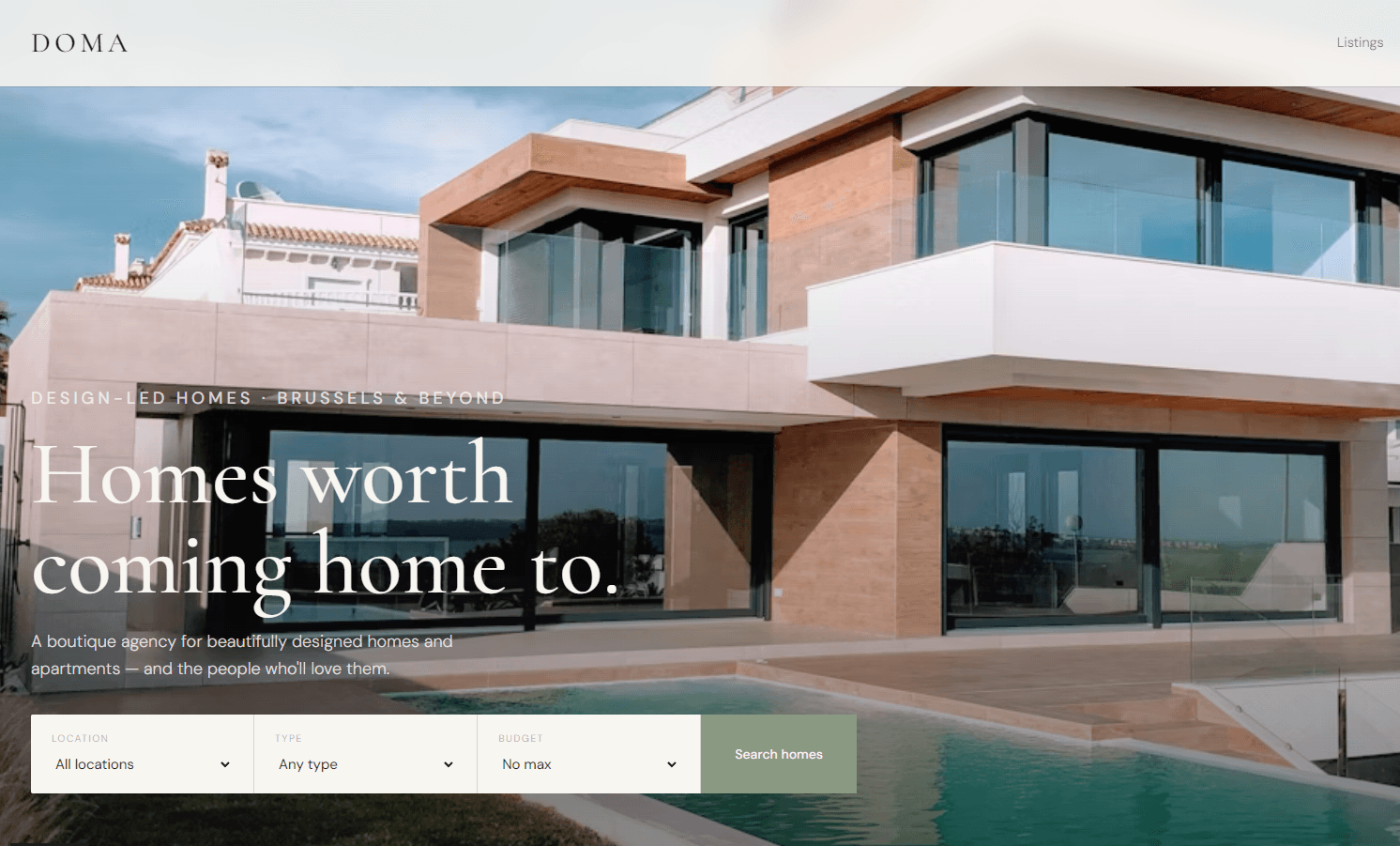 Doma — website built by Lumo